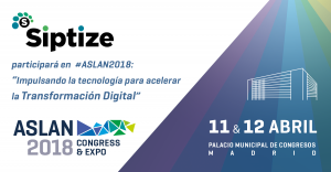 Aslan2018 - Siptize participa en el congreso