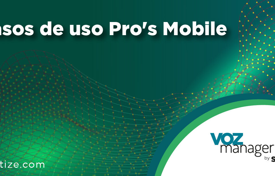 Casos de uso Pro's Mobile
